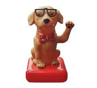 Bexdug Chien Dansant à énergie Solaire,Décor drôle de Tableau de Bord de Voiture - Jouet pour Chien Dansant, Danseurs solaires, Absorbent la lumière du Soleil, pour Cadeau de noël