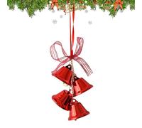 Bexdug Cloches De Ornements Décoratifs | Décorations De en Métal Artisanal,Grelot de Décoration pour la Maison avec Noeud | pour La Maison De Campagne Intérieur Extérieur Arbre De Fête De