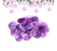 Bexdug Coquillages Plats Ronds - 100 Pièces Fabrication Pendentifs | Création de Carillons Éoliens | pour Passionnés Artistes Femmes Filles Étudiants en Art Pros Mariages Fêtes Maison