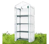 Bexdug Couvercle de Remplacement à la Serre, Remplacement de la Couverture à Effet de Serre | Couverture en PVC Greenhouse - Bouclier de Protecteur de Remplacement de Maison Verte Transparente pour