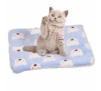 Bexdug Couverture apaisante pour Chat Confortable, Couvertures pour Compagnie en Flanelle Super Douces et Chaudes, Lit pour Compagnie Lavable en Machine pour l'intérieur