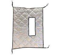 Bexdug Couvre-Calandre De Voiture,Protecteur Universel Anti-Vent - Mantı Şekilli Duyusal Sıkma Oyuncak,pour SUV Camping-Car Camion Fourgon Protection Véhicule Temps Froid Prévention Dommages Pierres