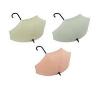 Bexdug Crochets adhésifs pour clés, porte-clés adhésifs - 3X crochets muraux pour parapluie | Crochets utilitaires décoratifs, crochet organisateur de clés robuste pour la maison, la cuisine, la salle