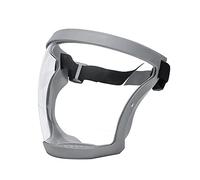 Bexdug Écrans faciaux réutilisables Anti-buée avec Monture Lunettes, écran Facial Super Protecteur Anti-poussière Visage intégral, Protection Contre Les éclaboussures gouttelettes