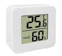 Bexdug hygromètre numérique, Thermo-hygromètre d'intérieur, LCD numérique avec température, Compteur d'humidité Intelligent LCD avec Haute précision pour la aison