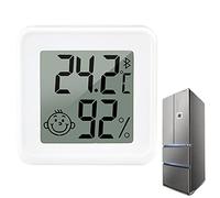 Bexdug Hygromètre numérique, thermomètre d'intérieur hygromètre avec écran LCD, Thermo-hygromètre d'intérieur, pour Salon, Bureau, bébé, intérieur