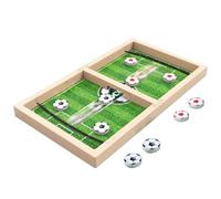 Bexdug Jeu de Baby-Foot, Baby-Foot - Jeu de société de Sport de Bureau de Jouet d'éjection - Jeu de Score Familial Portable éducatif pour la journée des de Pâques Thanksgiving