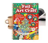 Bexdug Kit Créatif Foil pour Filles,Ensemble Artistique Décollez et Collez pour - Jouets de Voyage Activité Créative,Jeu Éducatif Filles