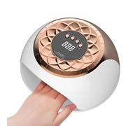 Bexdug Lampe à ongles professionnelle | Petite lampe gel à durcissement rapide, lampe UV LED professionnelle à séchage rapide avec paramètres de minuterie pour utilisation à la maison, en voyage, en