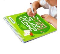 Bexdug Livre d'Activités | Portable Double Face Éducatif,Cahier d'Activités d'Assortiment de Formes et Jouets Puzzle | pour Cadeaux De Noël Anniversaire Garçons Filles Maternelle Voyage