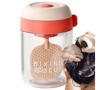 Bexdug Mousseur Nettoyant Visage - Créateur de Mousse Crémeuse pour Visage - Bulle de Soin pour Gel Douche et Nettoyage Maison Beauté Voyage Bain Maquillage