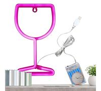 Bexdug Panneau LED Bar | Panneau Lumineux Décoratif Néon Cocktail - Décoration D'éclairage De Vin,Pour Bar Maison Fête Réunion Salon Cuisine Mur Bureau Spectacle Restaurant