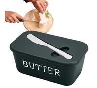 Bexdug Porte-beurre - Plat à Beurre avec Couvercle - Avec Coupe-Fromage Hermétique pour Cuisine Réfrigérateur Maison Camping