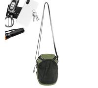 Bexdug Porte-Bouteille d'Eau Avec Sangle - Pochette d'Épaule Légère,Porte-Gourde à Cordon Bandoulière - pour Étudiants Jeunes Femmes Hommes École Voyage Randonnée Plein Air