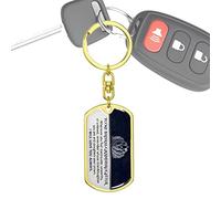 Bexdug Porte-clés à ma Petite-Fille, Souvenir pour Porte-clés de Petite-Fille, Porte-clés de Petite-Fille en Acier Inoxydable, Porte-clés inspirant pour Les Anniversaires, Noël,