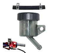 Bexdug Réservoir de Liquide de Cylindre de Frein,Réservoir d'huile de maître-Cylindre pour Liquide de Frein de Moto - Réservoir de Bouteille de Liquide de réservoir d'embrayage arrière pour Moto