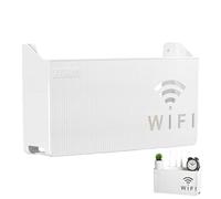 Bexdug Router Hider Box - Petites boîtes pour routeur sans Fil - Couverture routeur, multiprise et Gestion des câbles, Rangement, Organisateur Rack Hider