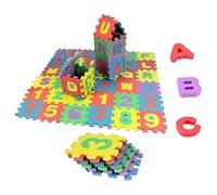 Bexdug Sol en Mousse | Tapis Sol en Mousse pour - Le Tapis Sol Puzzle en Mousse ouvre l'des, Tapis Jeu sûr pour Le Sol avec Alphabet et Chiffres, Forte flexibilité