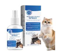 Bexdug Spray pour plaies pour chats, 100 ml anti-démangeaisons, soin de la peau pour chat, guérisseur naturel des plaies de chat, soulagement des points chauds, liquide de réparation de la peau sèche