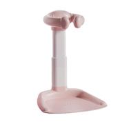 Bexdug Support de douche pour bébé - Support de bain debout pour bébé, support de bain, robuste, poignée réglable pour salle de bain, mère et enfant