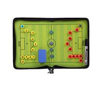 Bexdug Tableau d'Football magnétique | Tableau Tactiques Football stratégie magnétique - Équipement d'Sports Presse-papiers Football magnétique Pliable