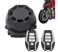 Bexdug vélo Moto sans Fil | vélo sans Fil à détection Vibrations,122db vélo électrique klaxon vélo Alarme Cloche pour vélo Moto vélo Route