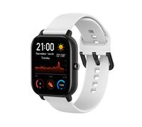 BexidoIera Bracelet de montre de 20 mm compatible avec Amazfit GTS 4 mini/GTS 2 mini/GTS 4/GTS 3/GTS 2/GTS 2e/GTS/Amazfit Bip U Pro/Bip 3 Pro, bracelet de rechange en silicone à dégagement rapide de