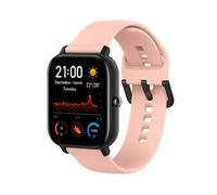 BexidoIera Bracelet de montre de 20 mm compatible avec Amazfit GTS 4 mini/GTS 2 mini/GTS 4/GTS 3/GTS 2/GTS 2e/GTS/Amazfit Bip U Pro/Bip 3 Pro, bracelet de rechange en silicone à dégagement rapide de