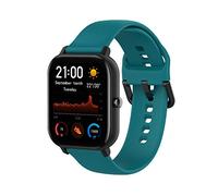 BexidoIera Bracelet de montre de 20 mm compatible avec Amazfit GTS 4 mini/GTS 2 mini/GTS 4/GTS 3/GTS 2/GTS 2e/GTS/Amazfit Bip U Pro/Bip 3 Pro, bracelet de rechange en silicone à dégagement rapide de