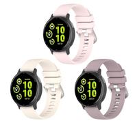 BexidoIera Lot de 3 bracelets de rechange compatibles avec Garmin Venu 3S/Venu 2S/Vivoatcive 4S/Forerunner 255S/265S/Huawi Watch GT4 41 mm, 18 mm [3 pièces]