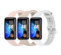 BexidoIera Lot de 3 bracelets de rechange, en silicone, compatibles avec Huawei Band 8, pour Huawei Band 8, 20 mm