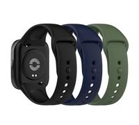 BexidoIera Lot de 3 bracelets de rechange, en silicone souple, compatibles avec Xiaomi Redmi Watch 3 Active, 20mm x 18cm