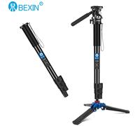 BEXIN monopode léger en aluminium DSLR caméra trépied caméra montage adaptateur Support monopode pour appareil photo Nikon Sony P264B ST04 DT-03R