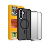 BEXX 360 Guard | Pack complet sans souci | pour Samsung Galaxy A36 et A56 5G | Coque résistante aux chocs + 2 verres de protection haute performance 9H | Protection maximale complète | Pour MagSafe