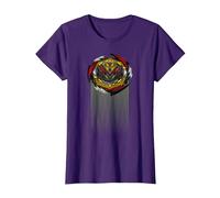 Beyblade Burst QUADDRIVE BELFYRE T-Shirt, Femme, Violet, XXL