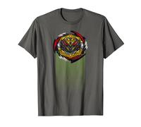 Beyblade Burst QUADDRIVE BELFYRE T-Shirt, Homme, Asphalte, 3XL