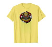 Beyblade Burst QUADDRIVE BELFYRE T-Shirt, Homme, Citron, 3XL