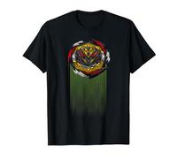 Beyblade Burst QUADDRIVE BELFYRE T-Shirt, Homme, Noir, M