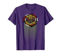 Beyblade Burst QUADDRIVE BELFYRE T-Shirt, Homme, Violet, S
