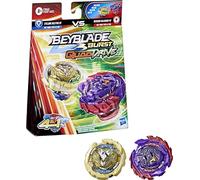 Beyblade Hasbro Burst QuadDrive Berserk Balderov B7 et Cyclone Belfyre B7 Lot de 2 toupies de combat pour enfants à partir de 8 ans
