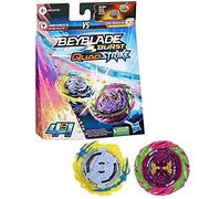 Beyblade Burst QuadStrike Dual Pack, Pack de 2 toupies de compétition Fierce Bazilisk B8 et Hydra Kerbeus K8