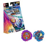 Beyblade Burst QuadStrike Dual Pack, Pack de 2 toupies de compétition Ultimate Evo Valtryek V8 et Divine Xcalius X8