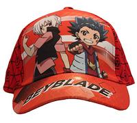 Beyblade Casquette Garçon (54, Rouge)