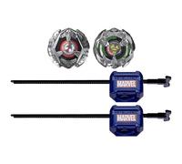 Beyblade Collaboration X et Marvel Miles Morales 1-60GN contre Green Goblin 9-80HT