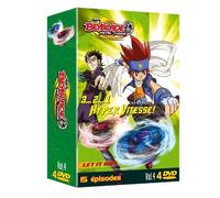 Beyblade Metal Fusion - 3...2...1 Hyper Vitesse ! - Coffret N° 4 (3 Dvd) - Pack