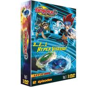 Beyblade Metal Fusion - 3...2...1 Hyper Vitesse ! - Coffret N° 1 (3 Dvd) - Pack