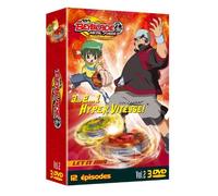 Beyblade Metal Fusion - 3...2...1 Hyper Vitesse ! - Coffret N° 2 (3 Dvd) - Pack