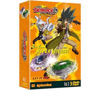 Beyblade Metal Fusion - 3...2...1 Hyper Vitesse ! - Coffret N° 3 (3 Dvd) - Pack