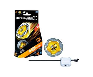 Beyblade Wand Wizard 5-70db Ux Kit De Démarrage Jaune Et Gris TU