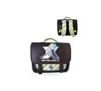Cartable Scolaire 2 Compartiments Beyblade X- 38 Cm Noir M